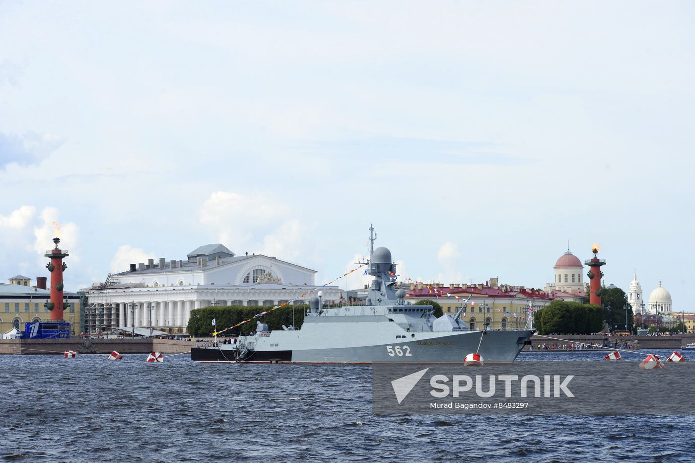 Russia Navy Day Parade Rehearsal