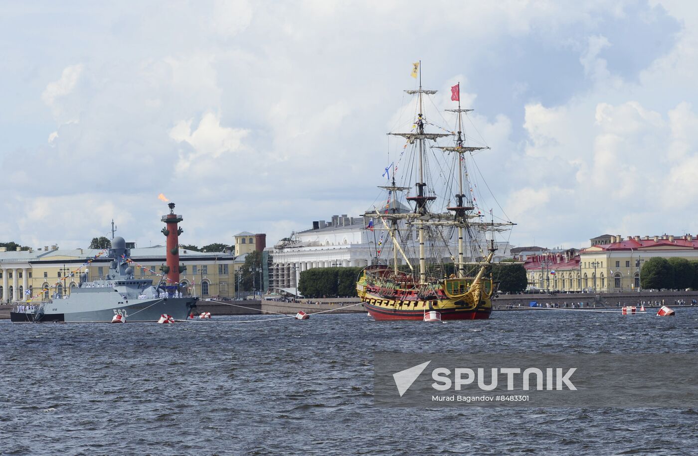 Russia Navy Day Parade Rehearsal