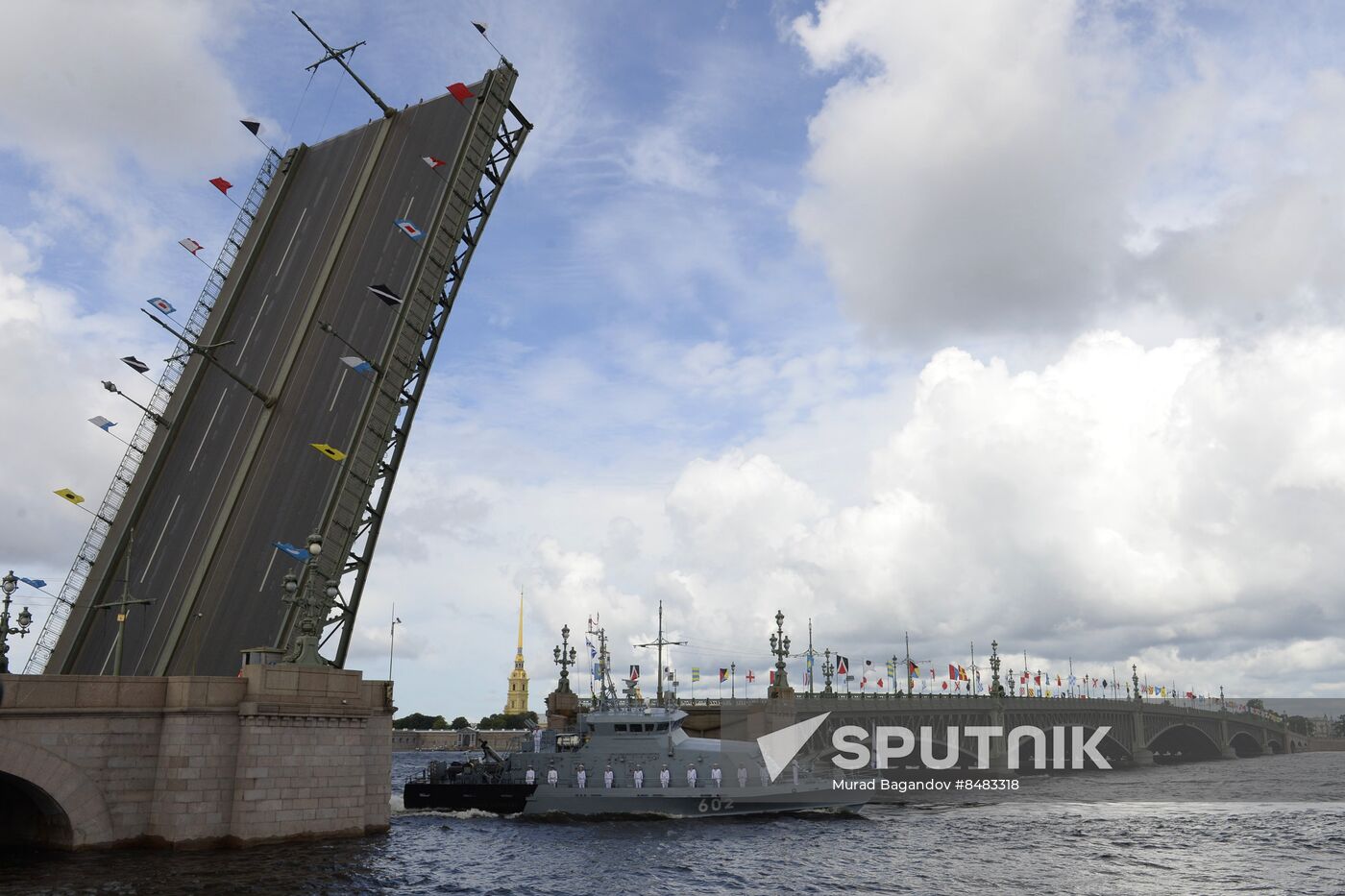 Russia Navy Day Parade Rehearsal