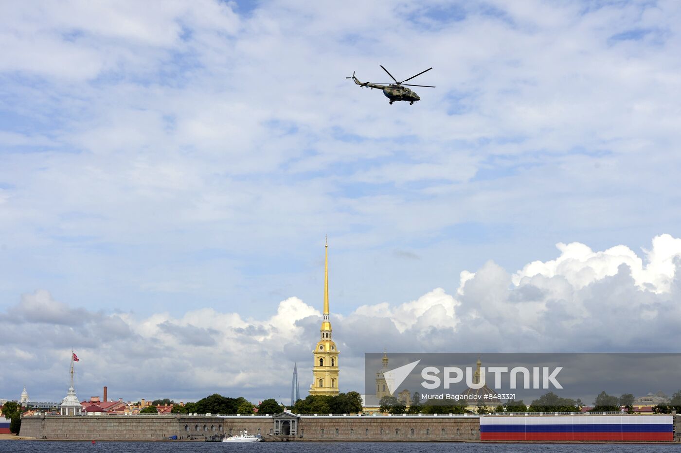 Russia Navy Day Parade Rehearsal
