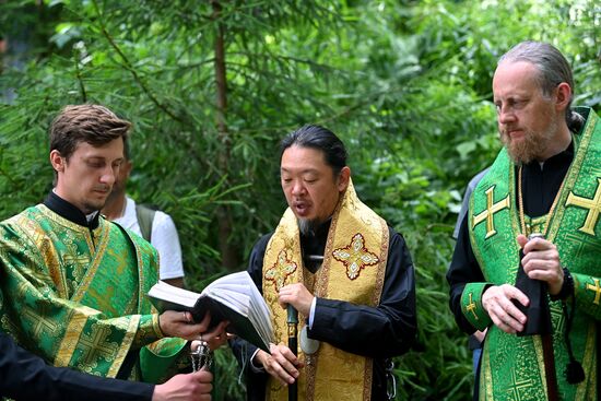 Russia Religion St Irenarchus Pilgrimage