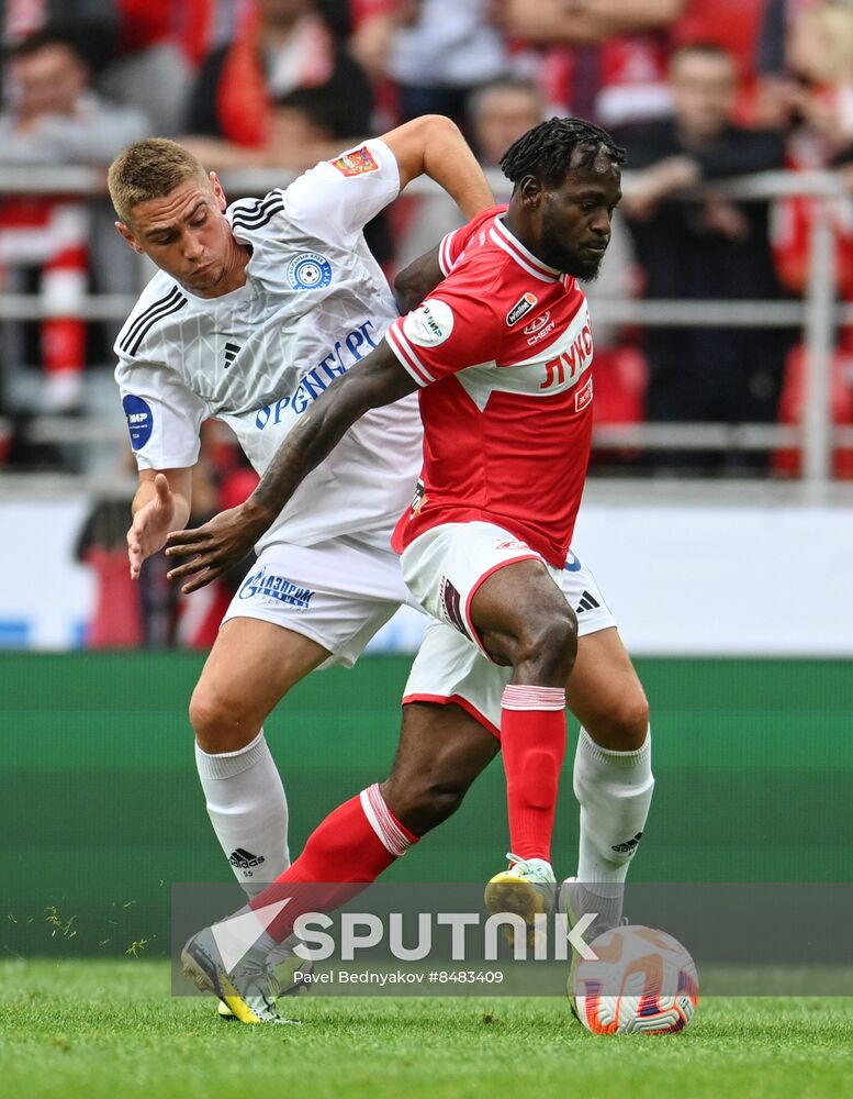 Russia Soccer Premier-League Spartak - Orenburg