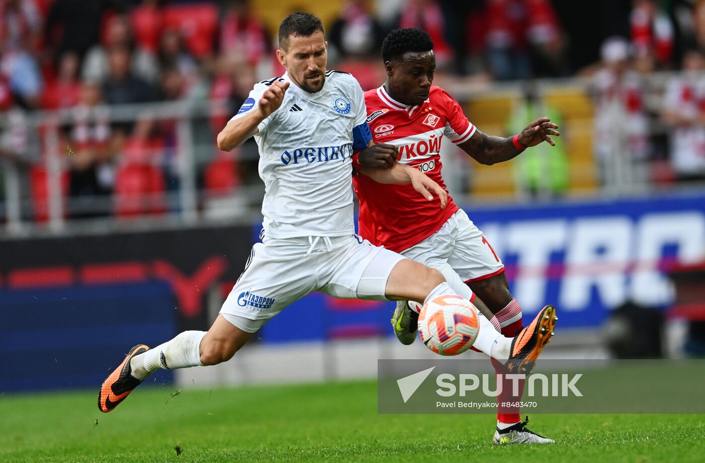 Russia Soccer Premier-League Spartak - Orenburg