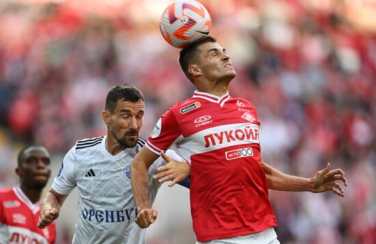 Russia Soccer Premier-League Spartak - Orenburg