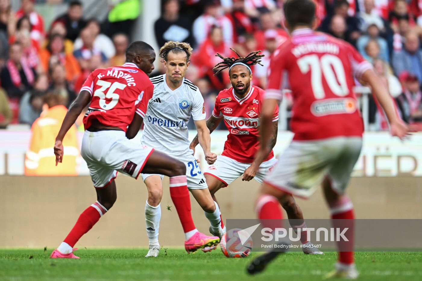 Russia Soccer Premier-League Spartak - Orenburg