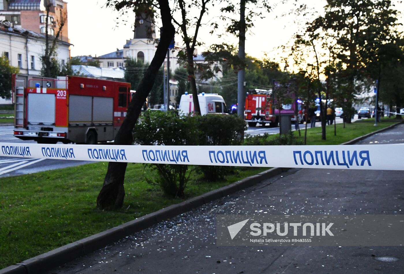 Russia Moscow Drone Attack