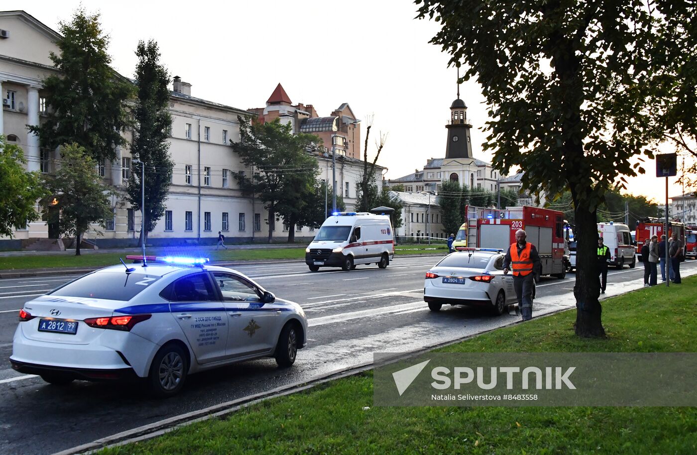 Russia Moscow Drone Attack