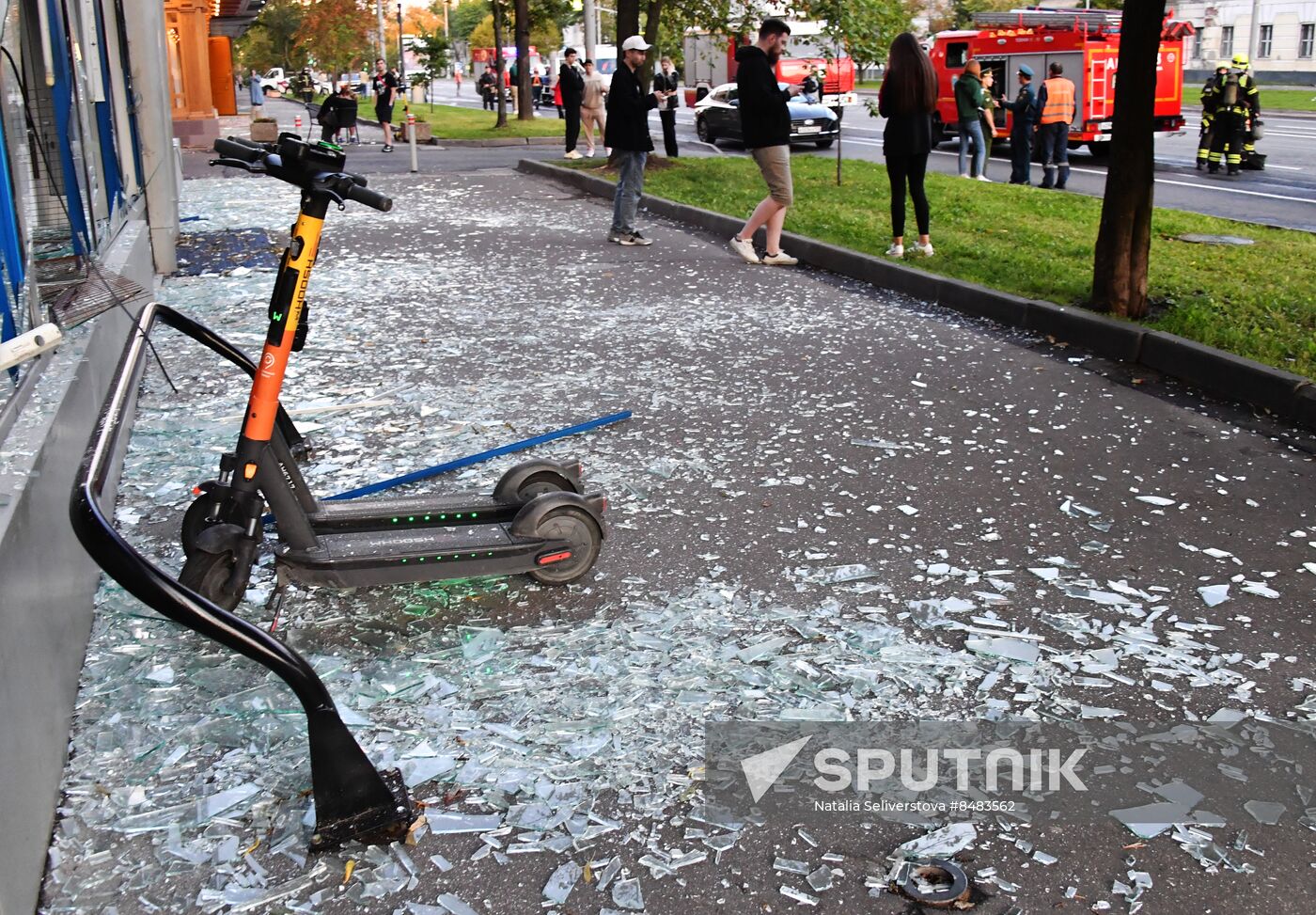 Russia Moscow Drone Attack