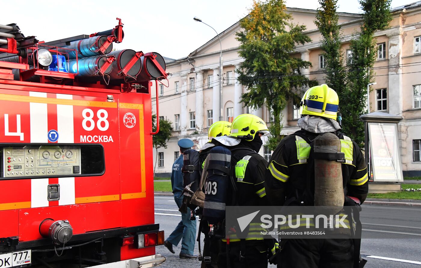 Russia Moscow Drone Attack