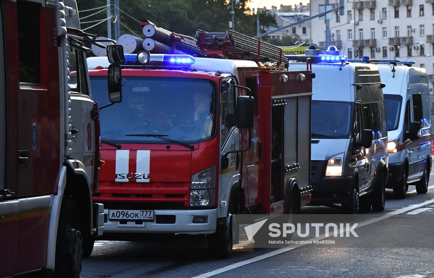 Russia Moscow Drone Attack