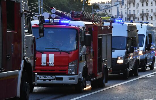 Russia Moscow Drone Attack
