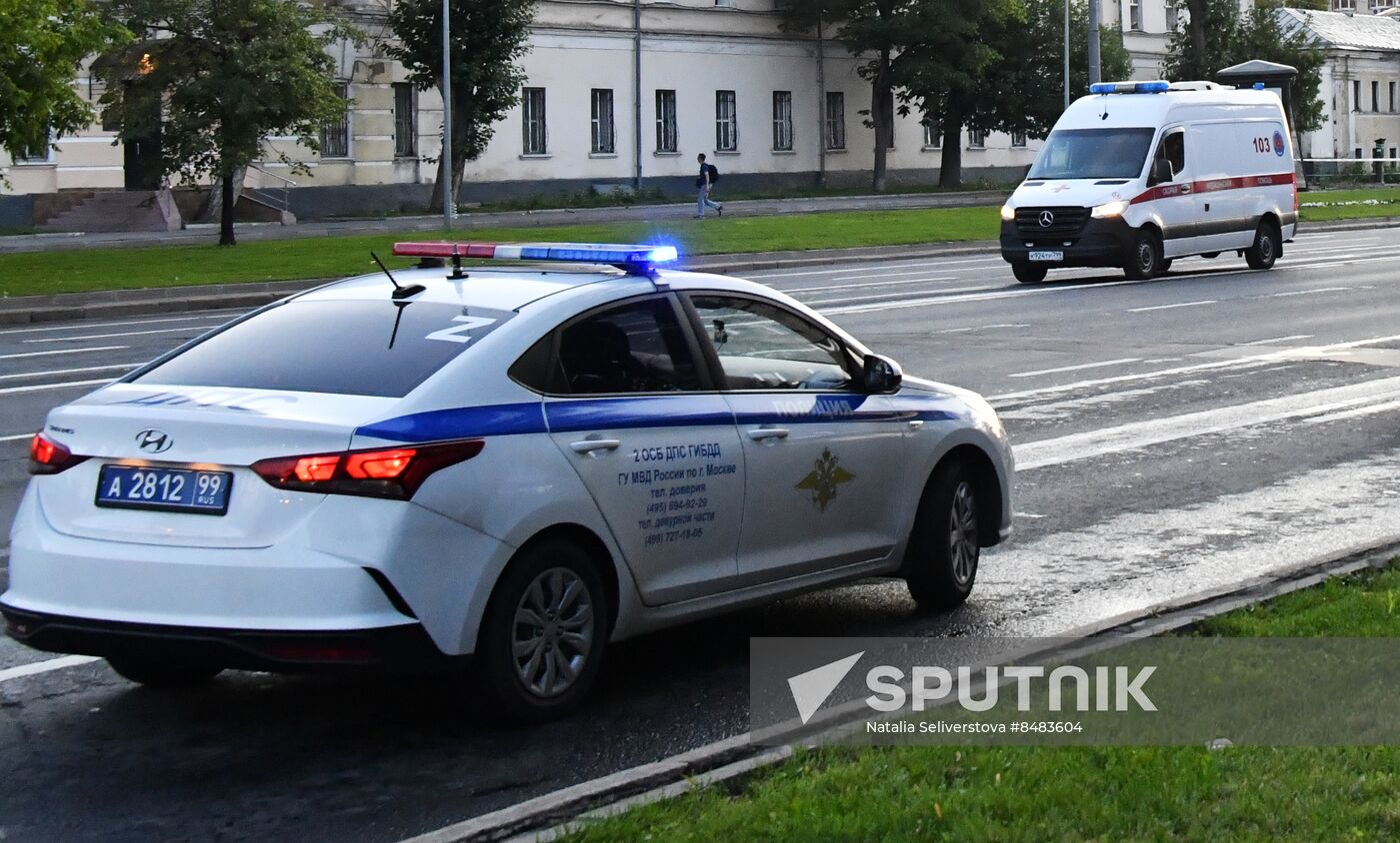 Russia Moscow Drone Attack