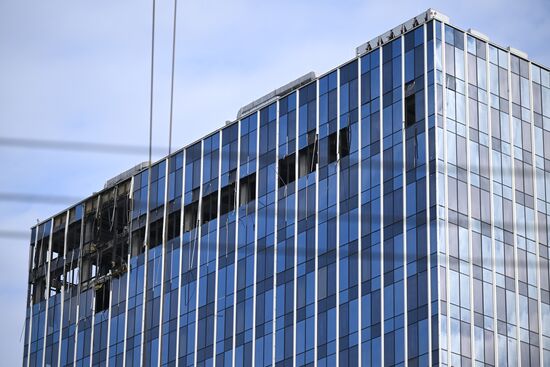 Russia Moscow Drone Attack