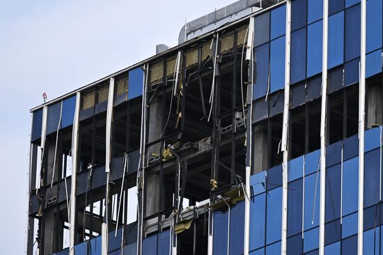 Russia Moscow Drone Attack