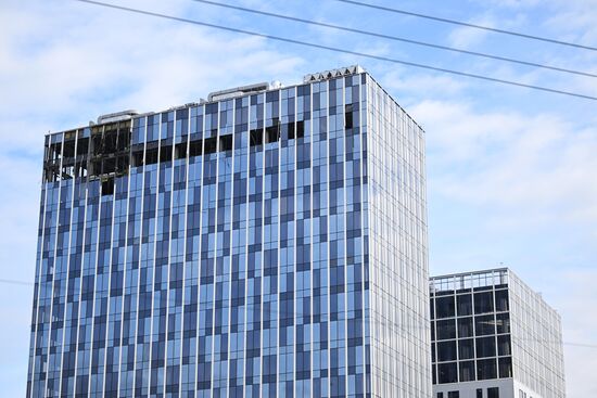 Russia Moscow Drone Attack