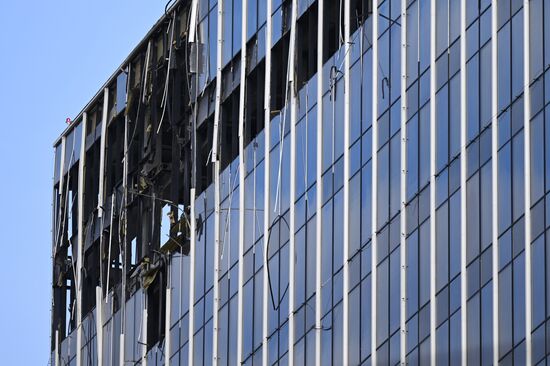 Russia Moscow Drone Attack
