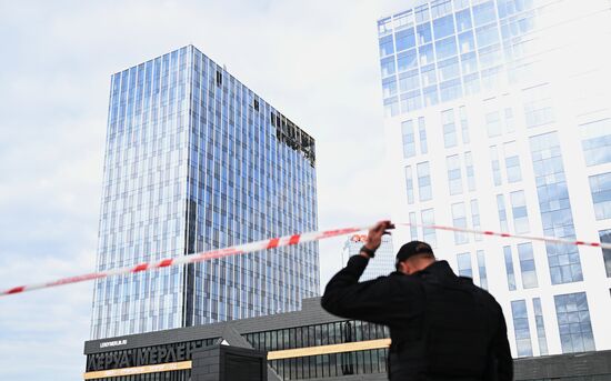 Russia Moscow Drone Attack