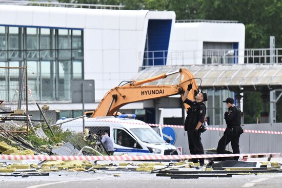 Russia Moscow Drone Attack