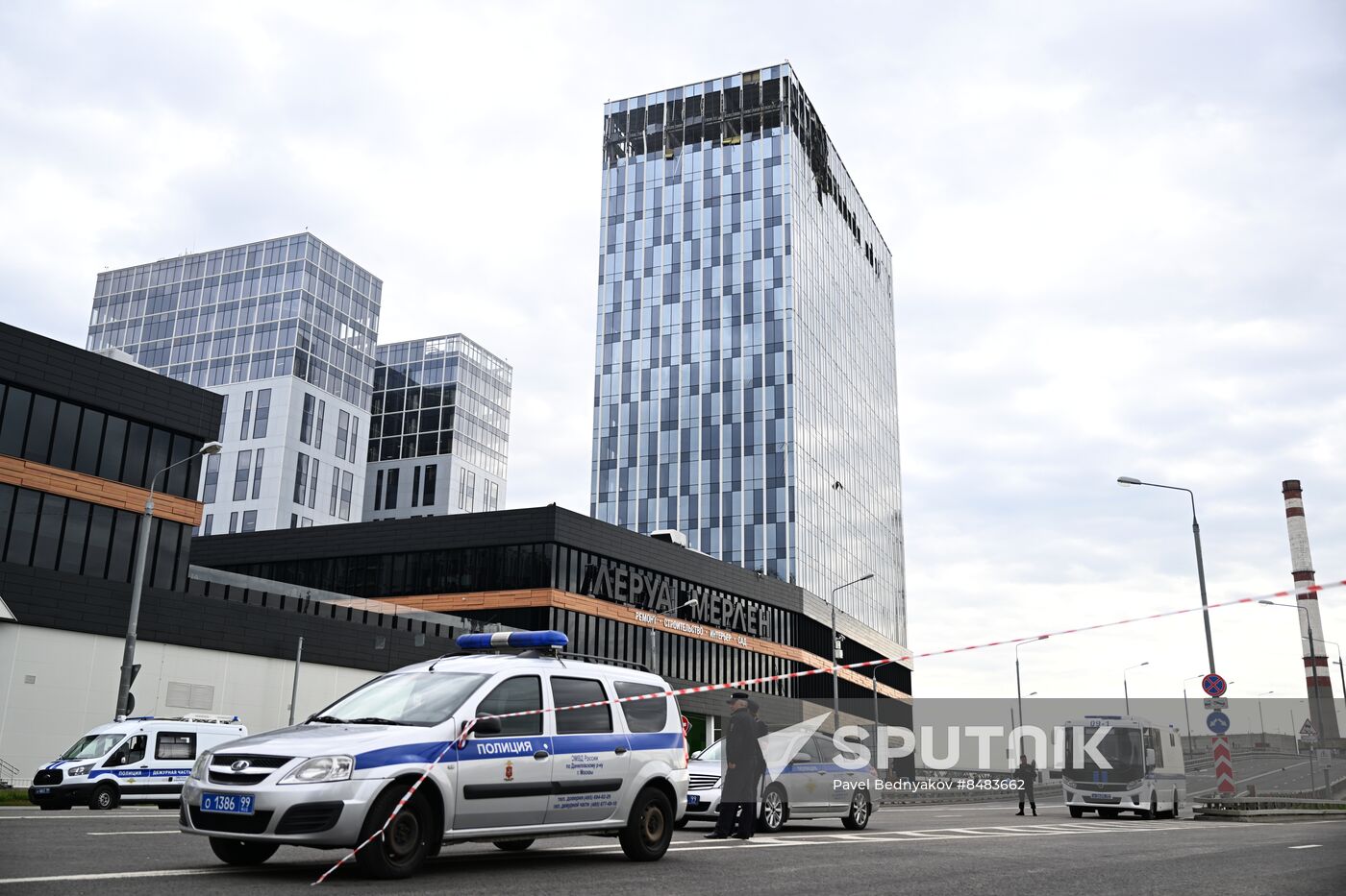 Russia Moscow Drone Attack