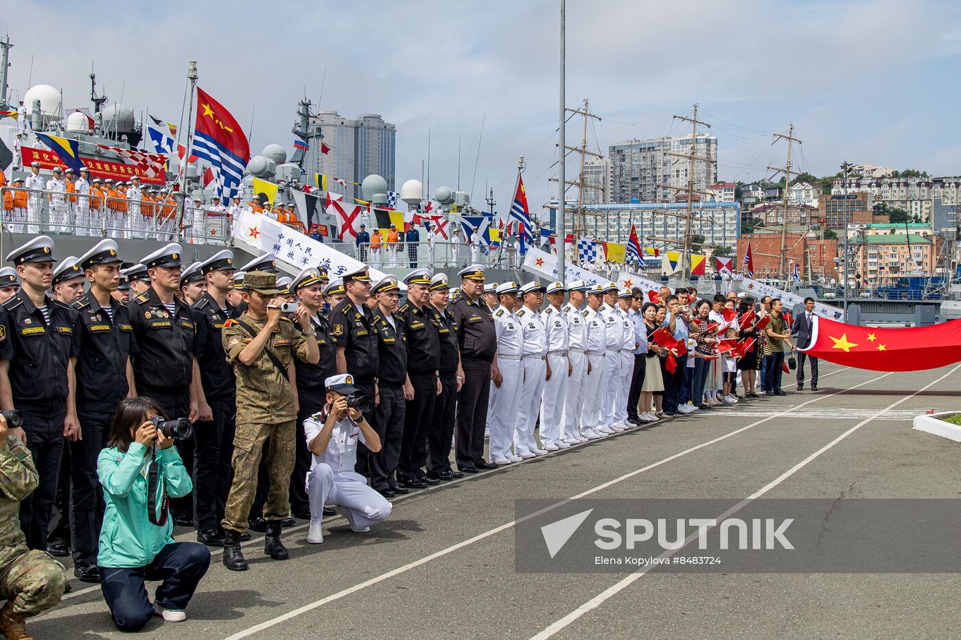 Russia China Naval Drills