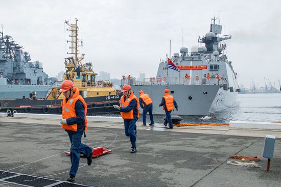 Russia China Naval Drills