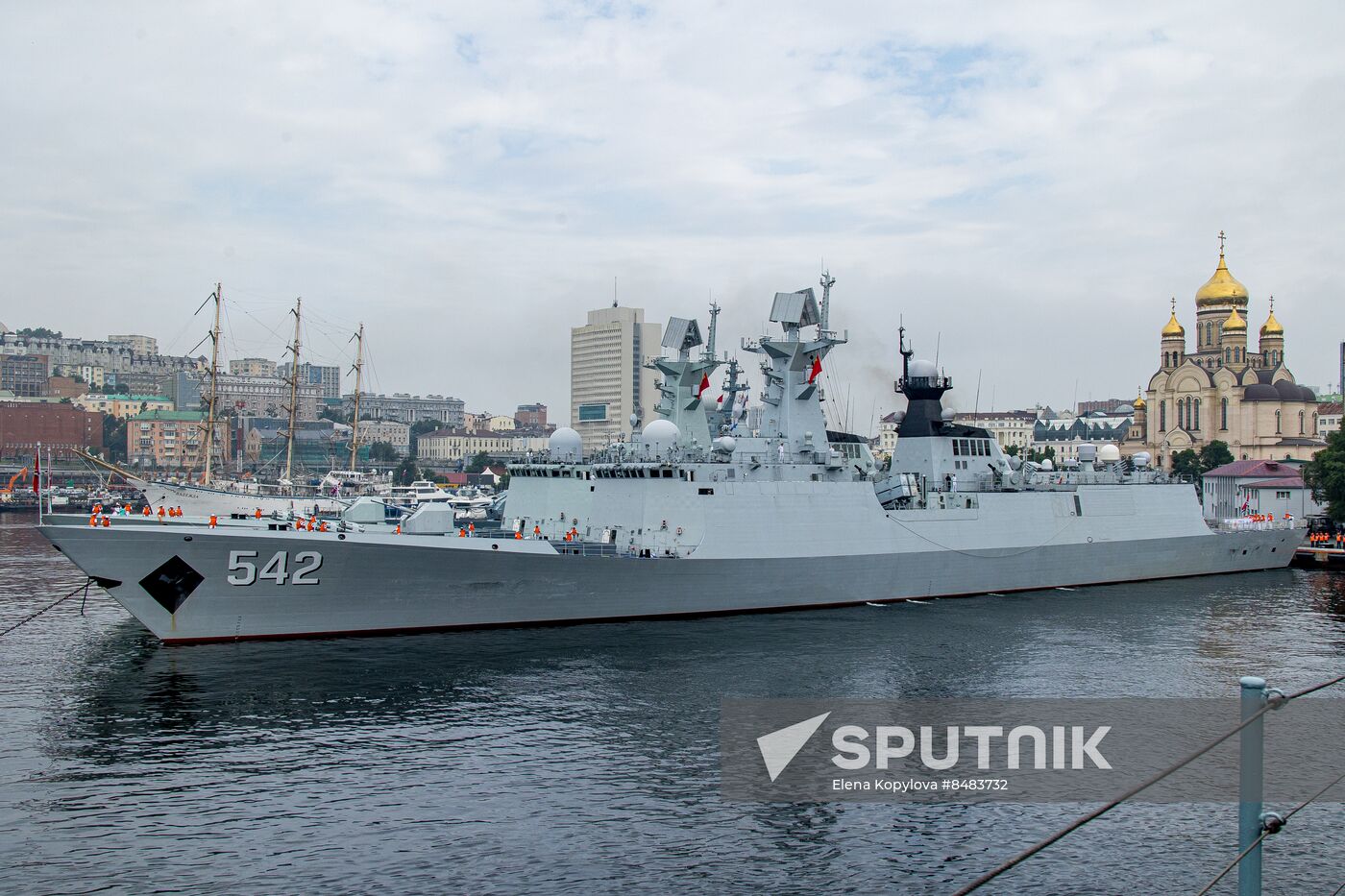 Russia China Naval Drills