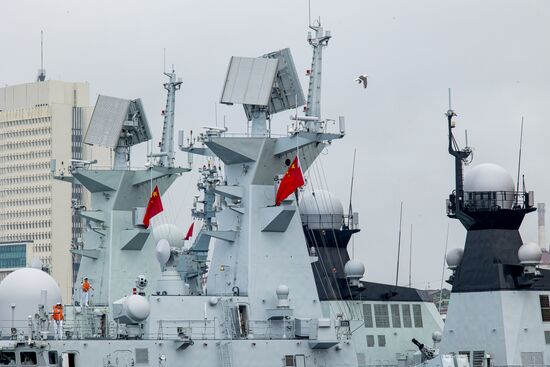 Russia China Naval Drills