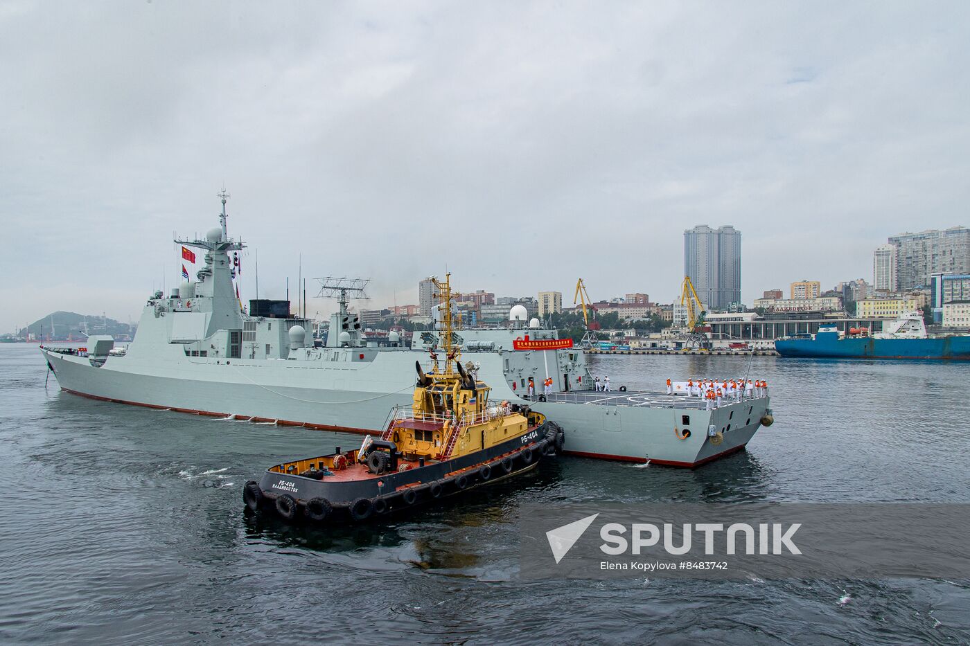 Russia China Naval Drills