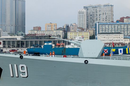 Russia China Naval Drills