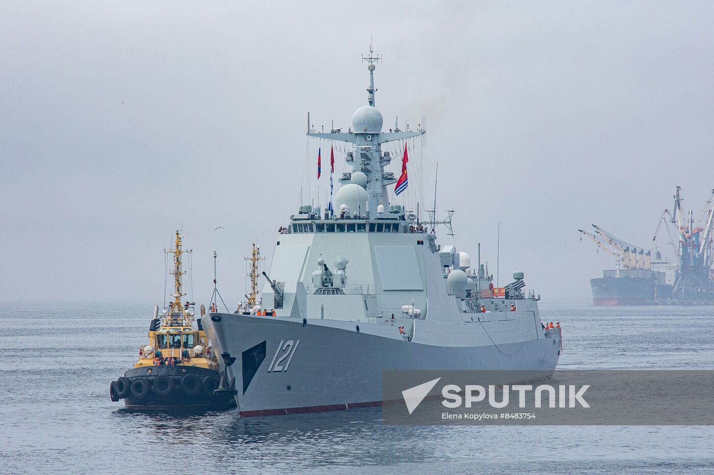 Russia China Naval Drills