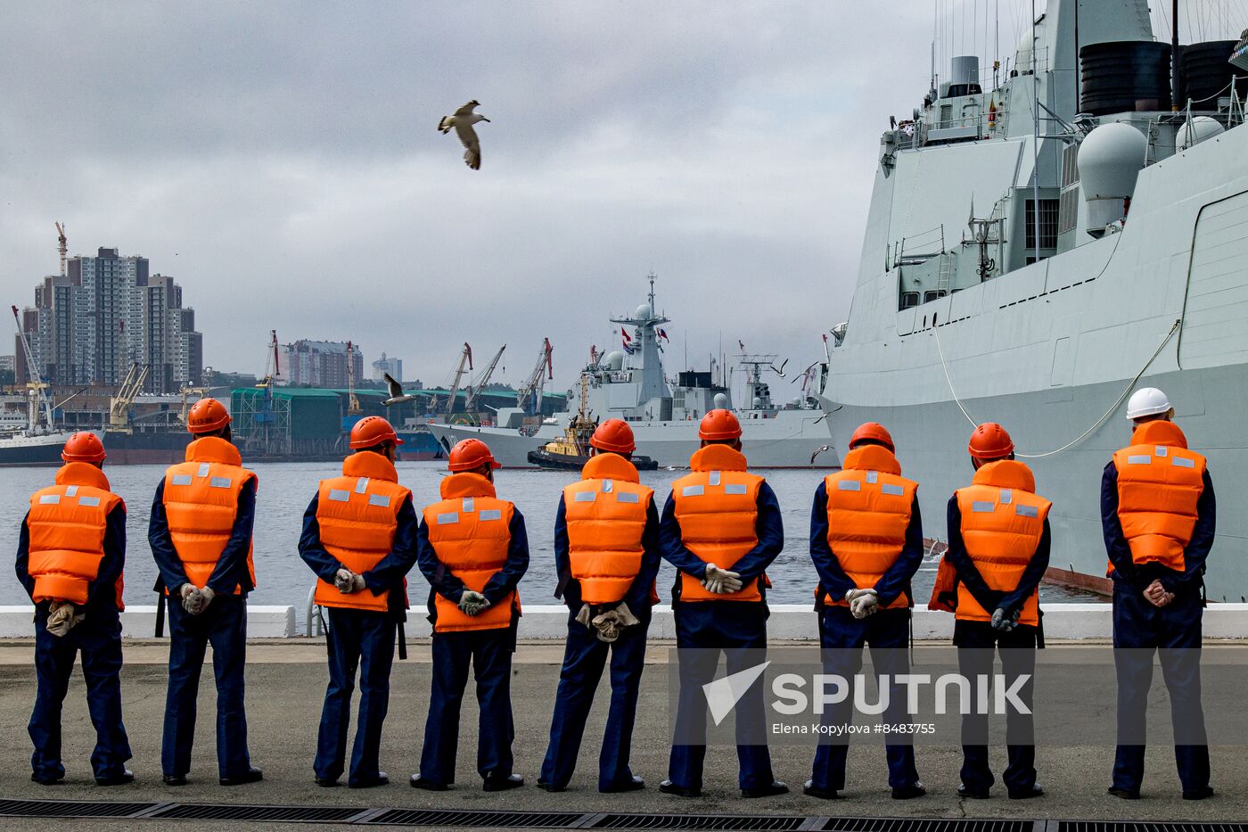 Russia China Naval Drills