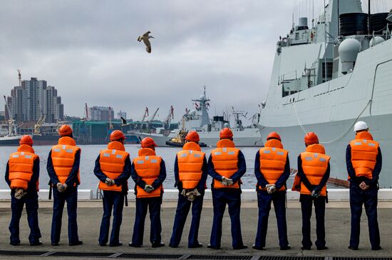 Russia China Naval Drills