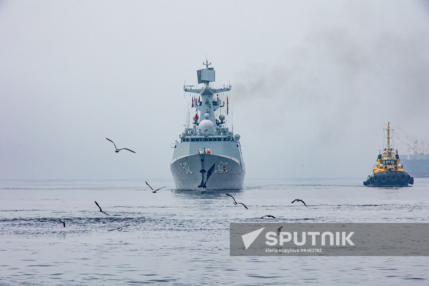 Russia China Naval Drills