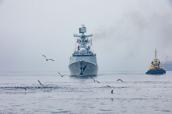 Russia China Naval Drills