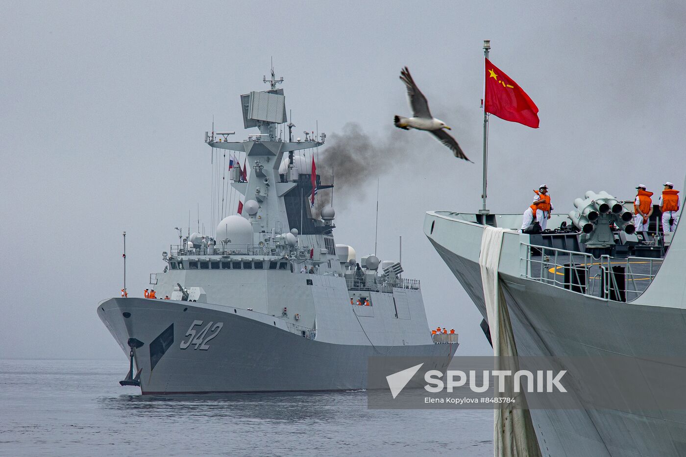 Russia China Naval Drills