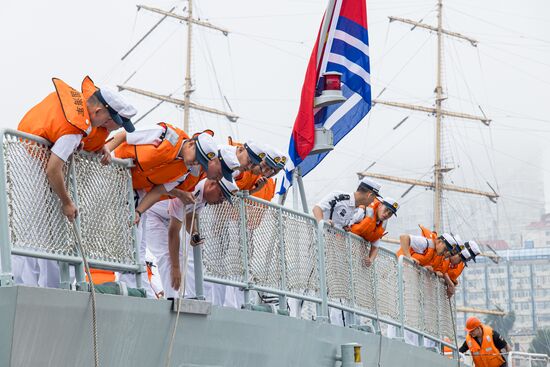 Russia China Naval Drills