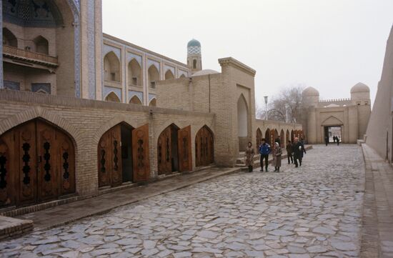 Madrassah of Muhammad Amin Khan in Uzbekistan