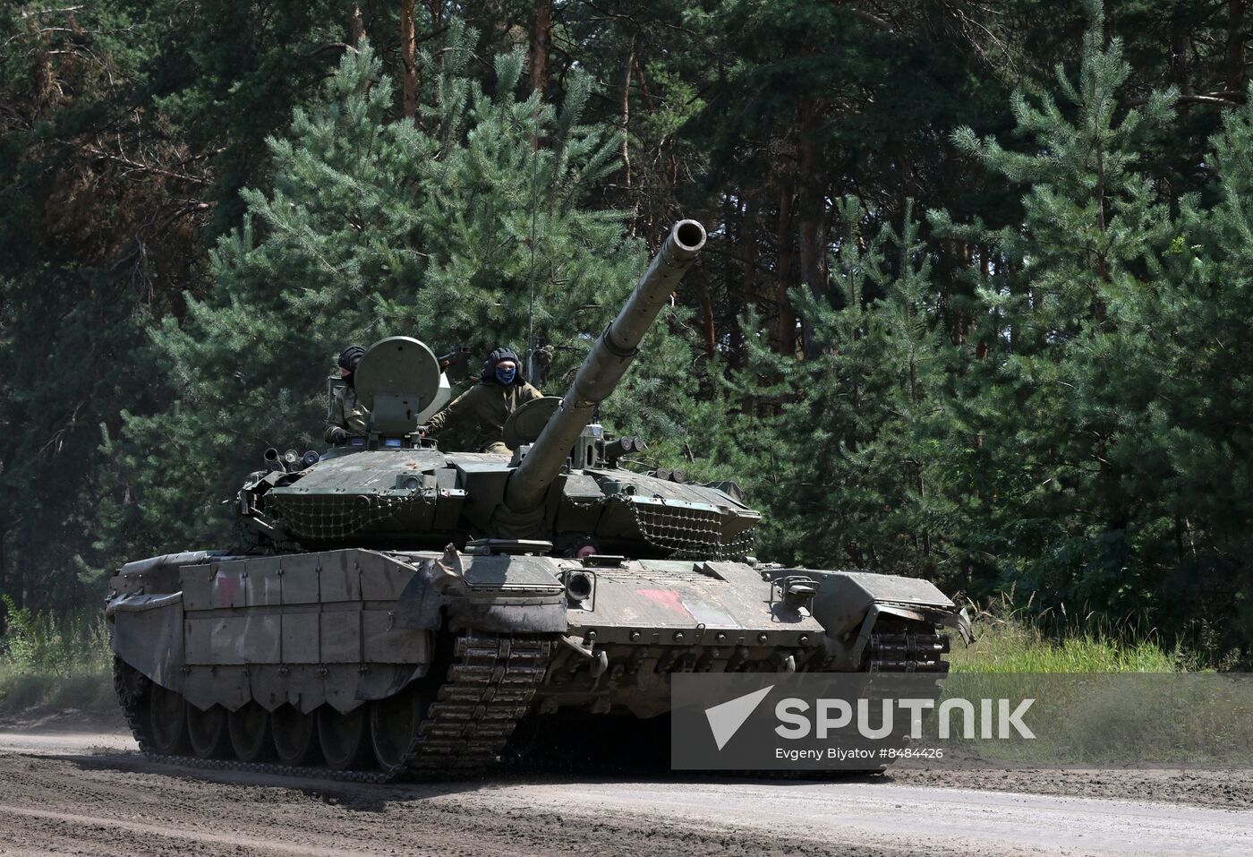 Russia Ukraine Military Operation Tank Unit