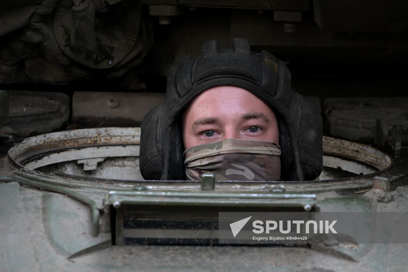 Russia Ukraine Military Operation Tank Unit