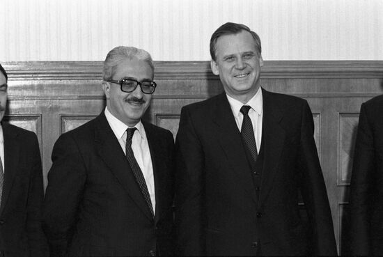 Delegation of Republic of Iraq visits USSR