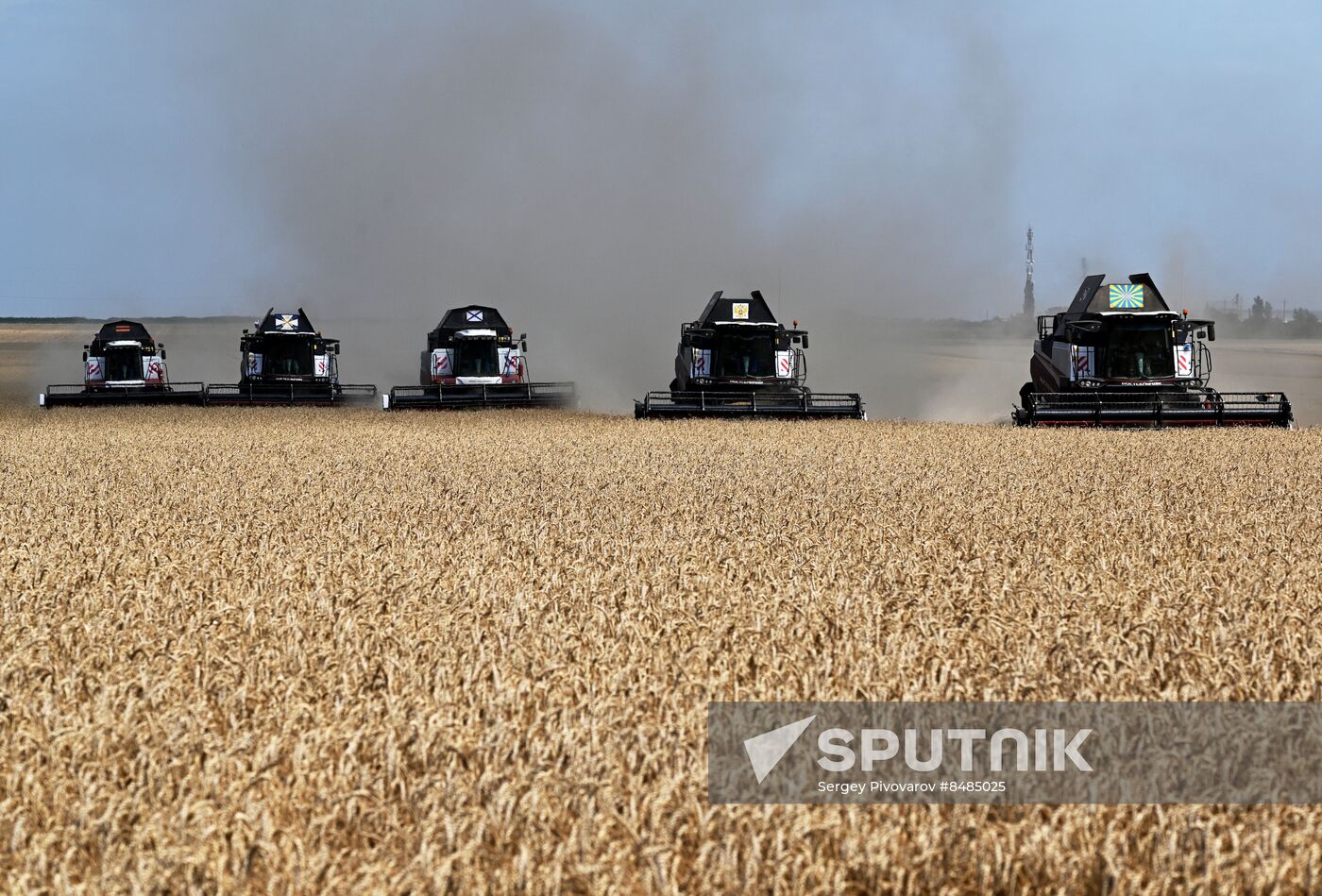 Russia Agriculture Wheat Harvesting