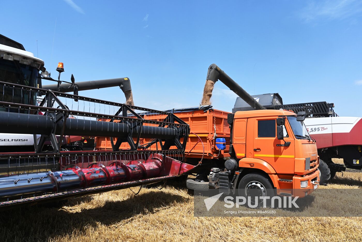 Russia Agriculture Wheat Harvesting