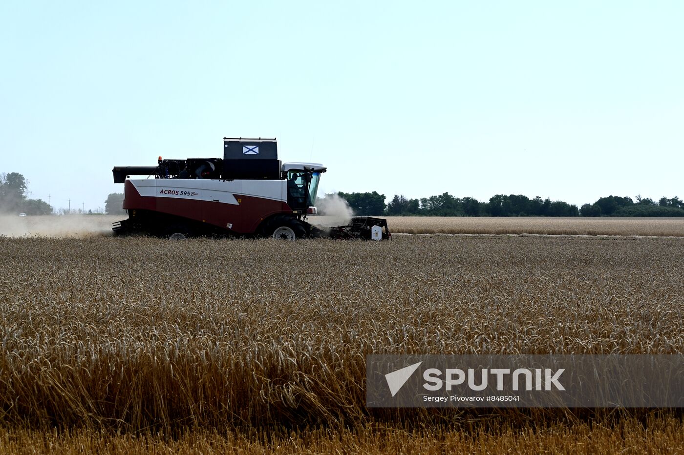 Russia Agriculture Wheat Harvesting