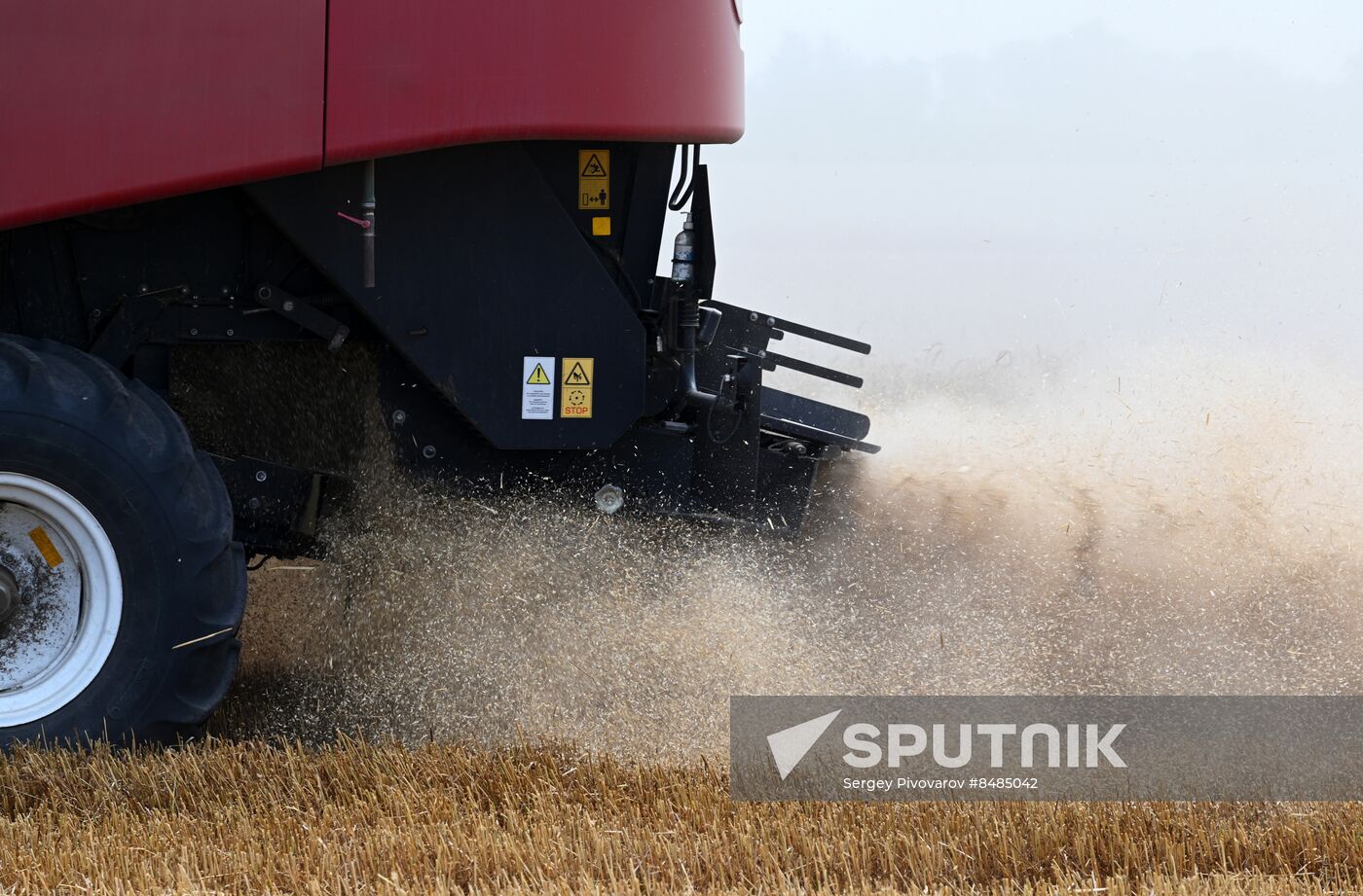 Russia Agriculture Wheat Harvesting