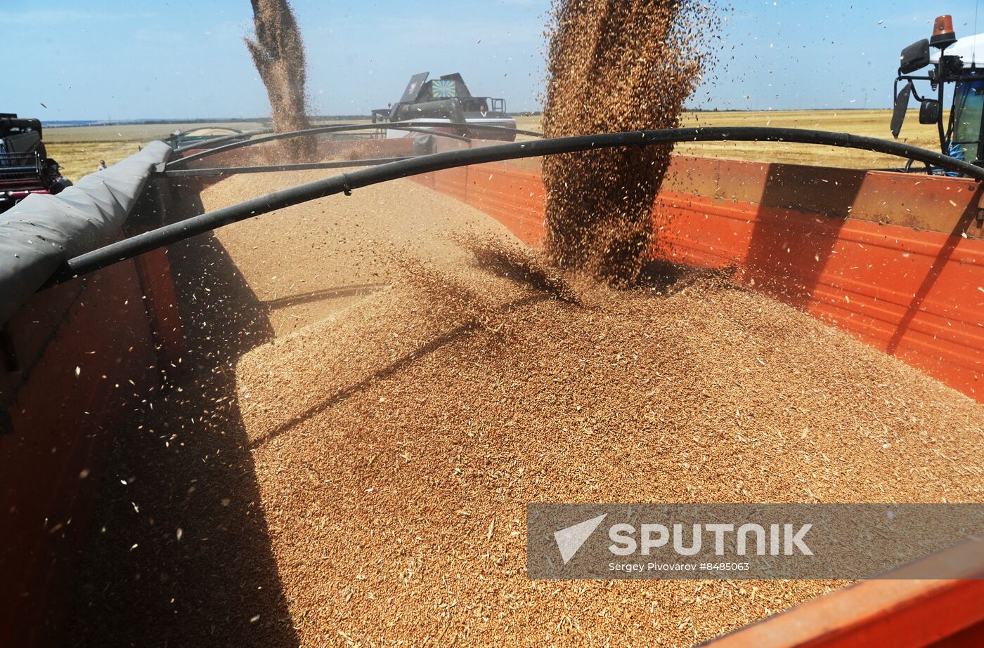 Russia Agriculture Wheat Harvesting