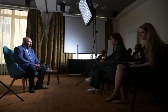 Russia Comoros President Interview