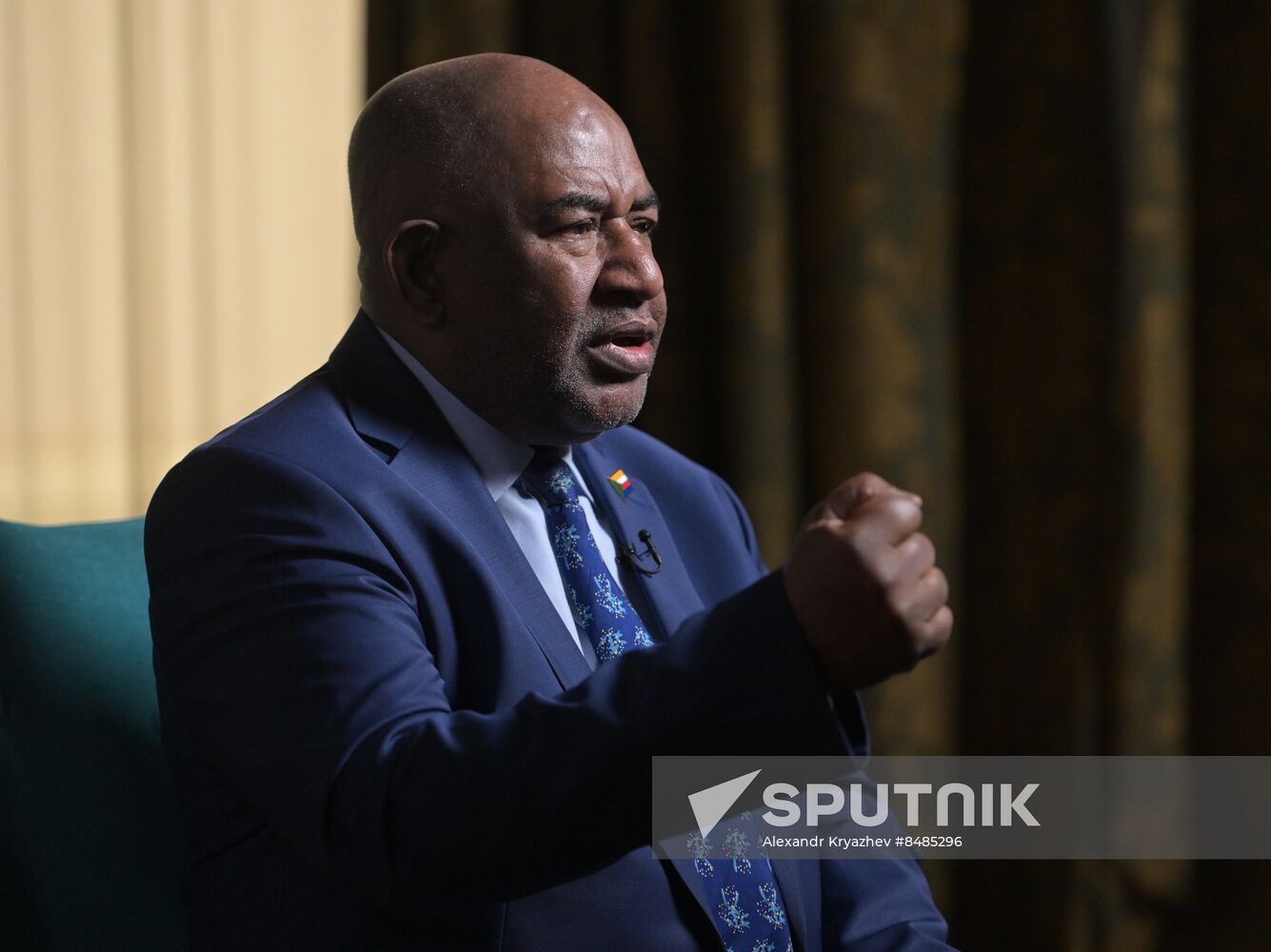 Russia Comoros President Interview