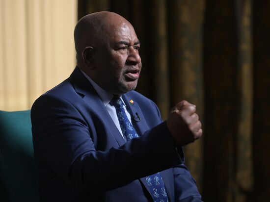 Russia Comoros President Interview
