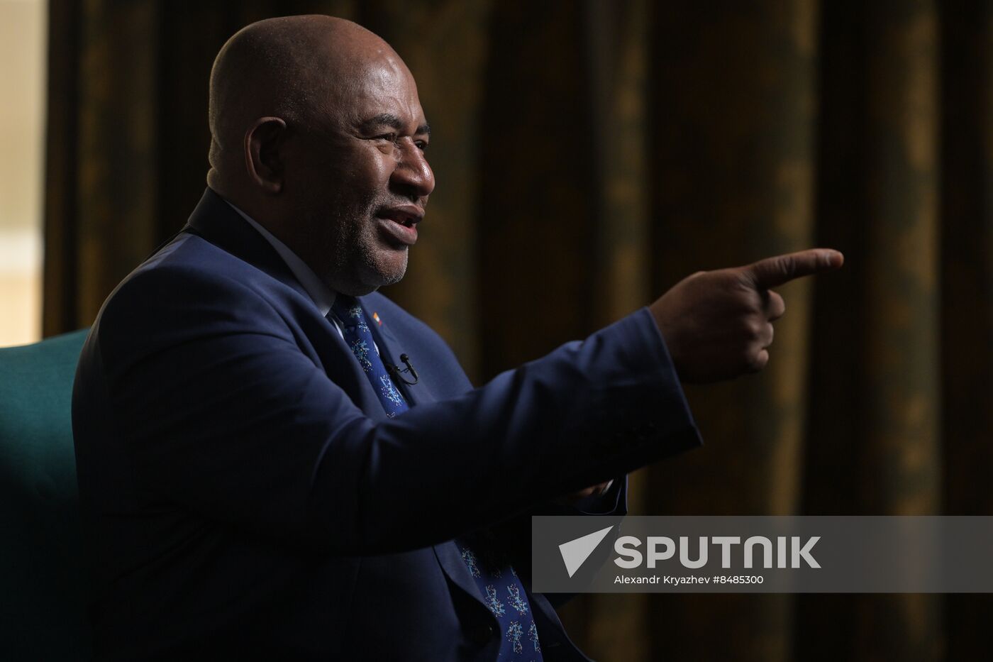 Russia Comoros President Interview