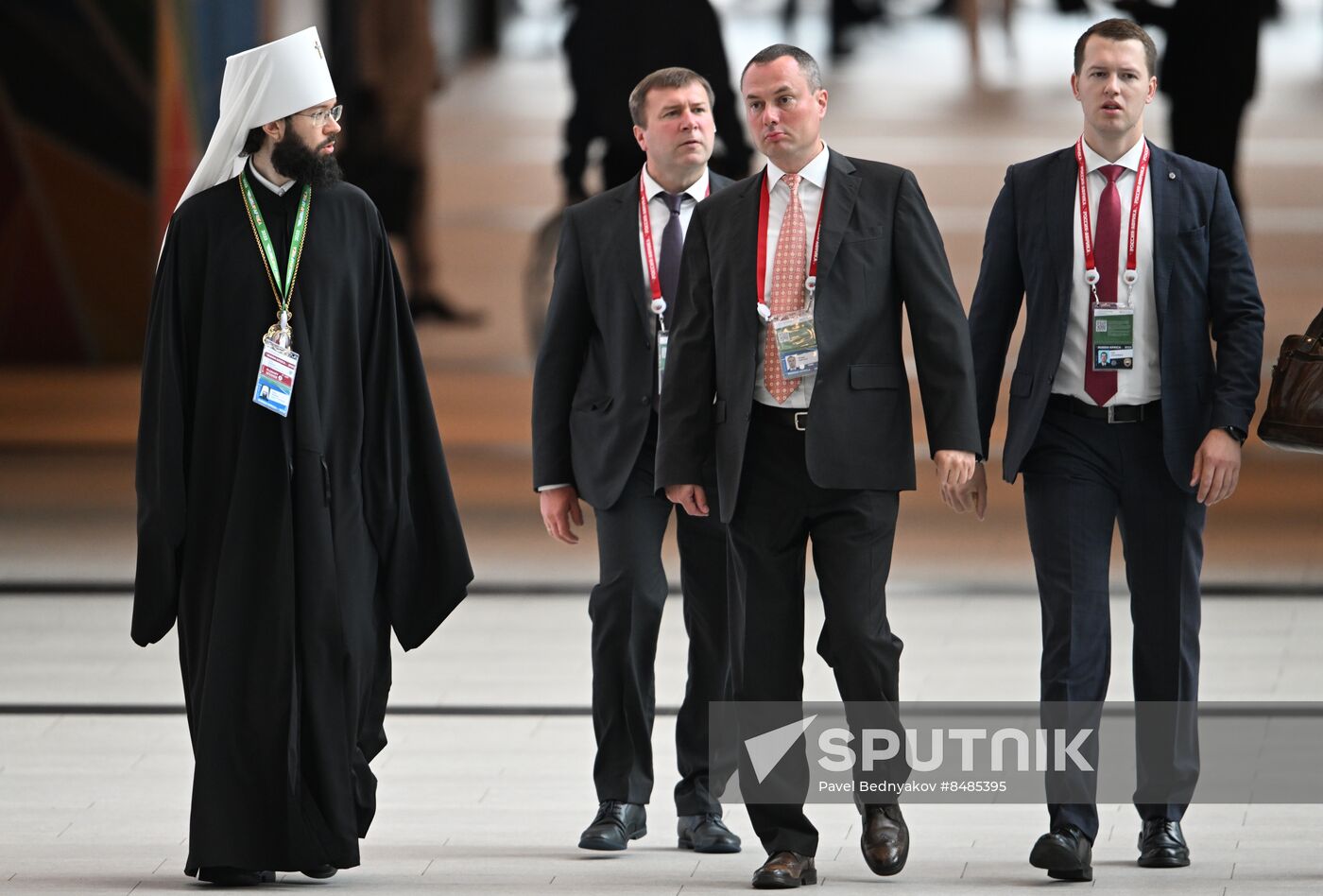 2nd Russia-Africa Summit. Guests ahead of the plenary session